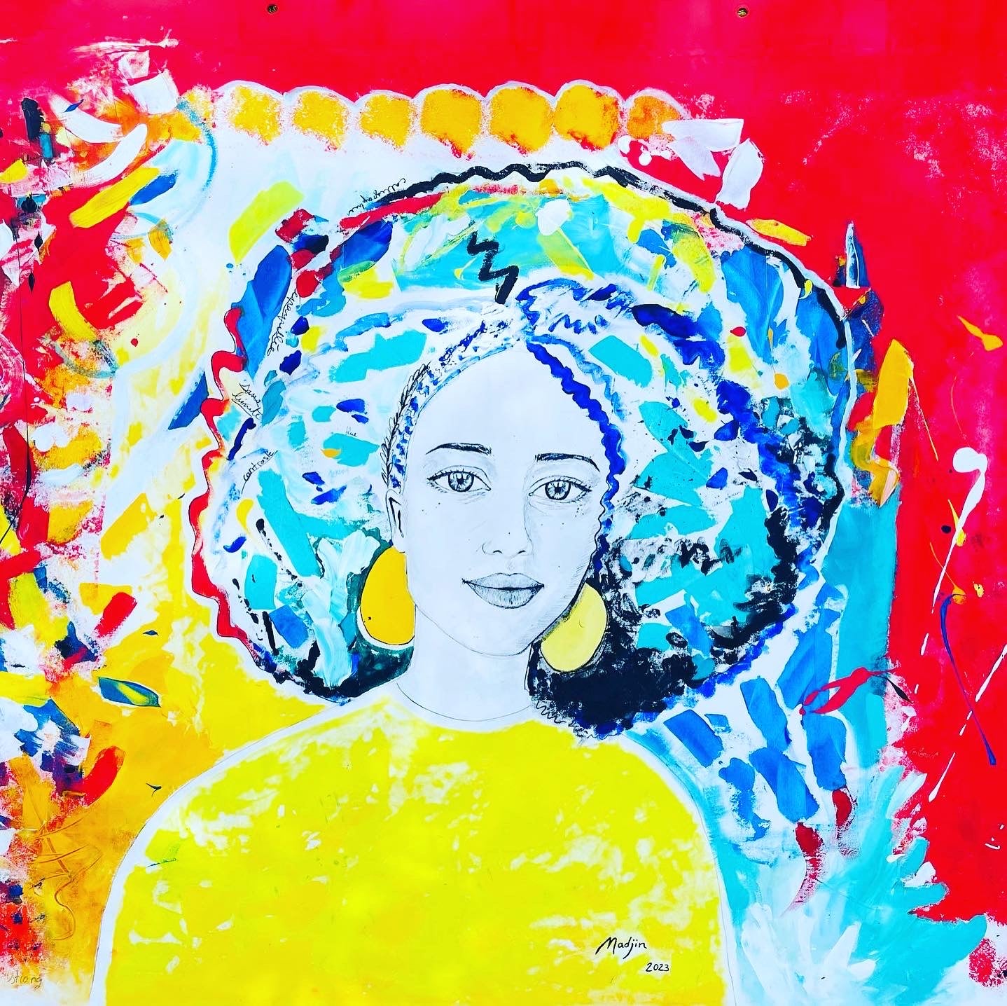 Féminité en couleur, Oeuvre originale