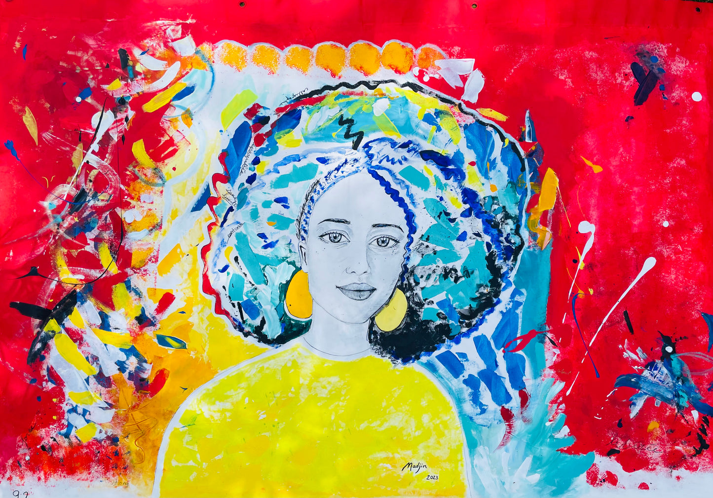 Féminité en couleur, Oeuvre originale