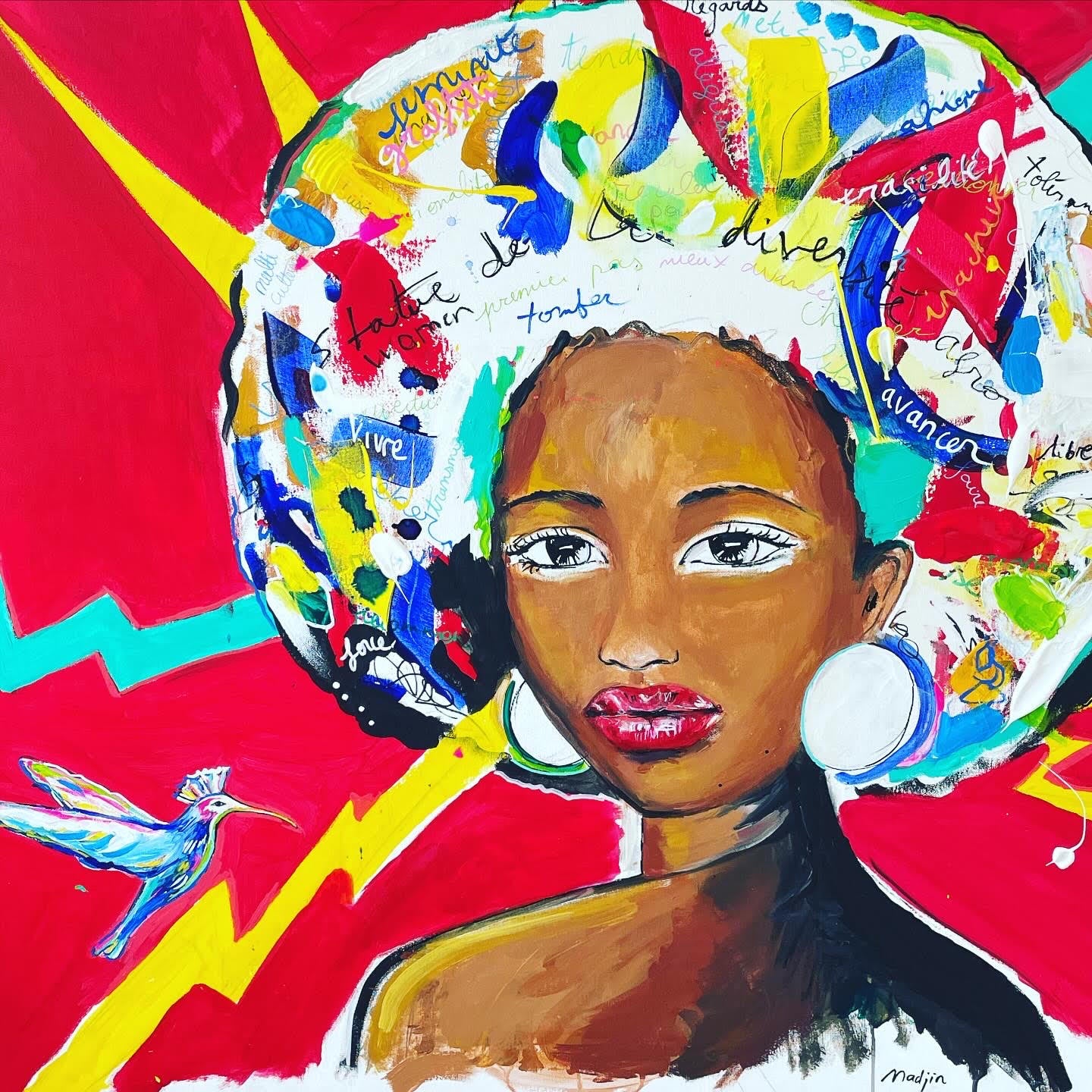 Femme de la diversité, Oeuvre originale