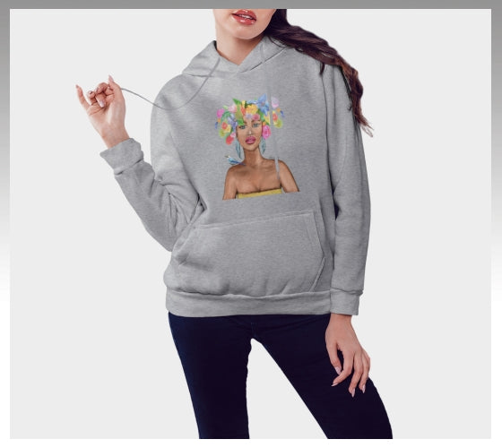 Femme plume Pull over