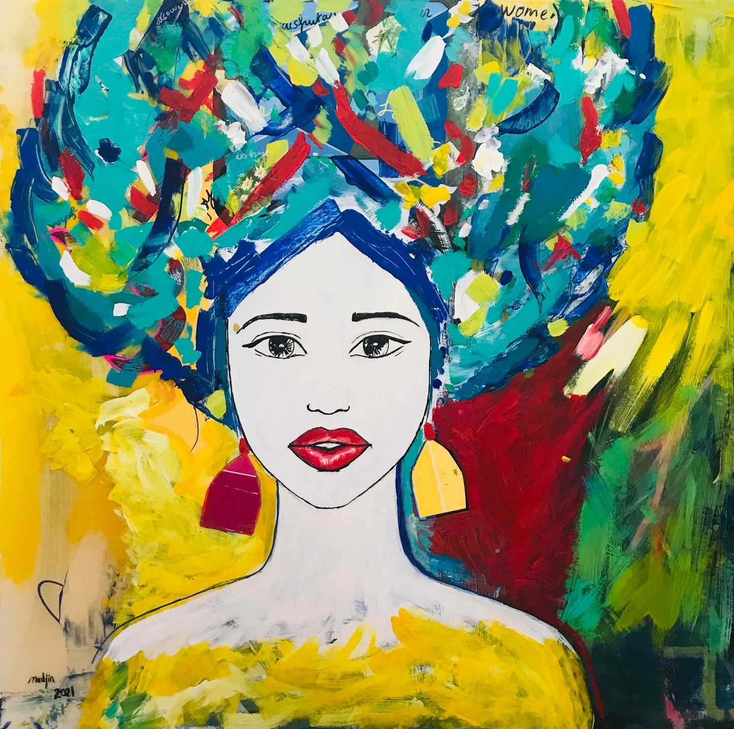 Femme alegria, Oeuvre originale