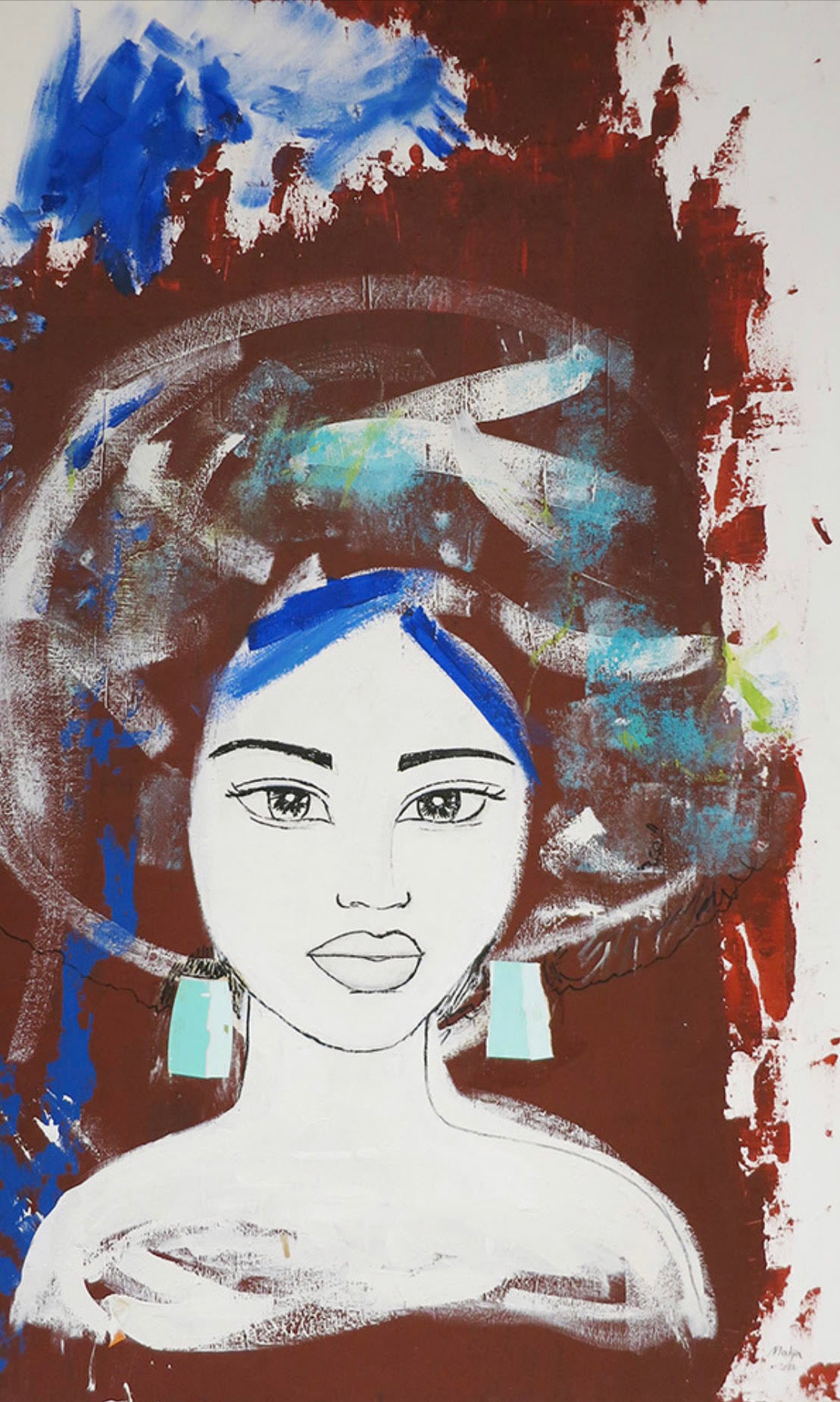 Femme chocolat, Oeuvre originale