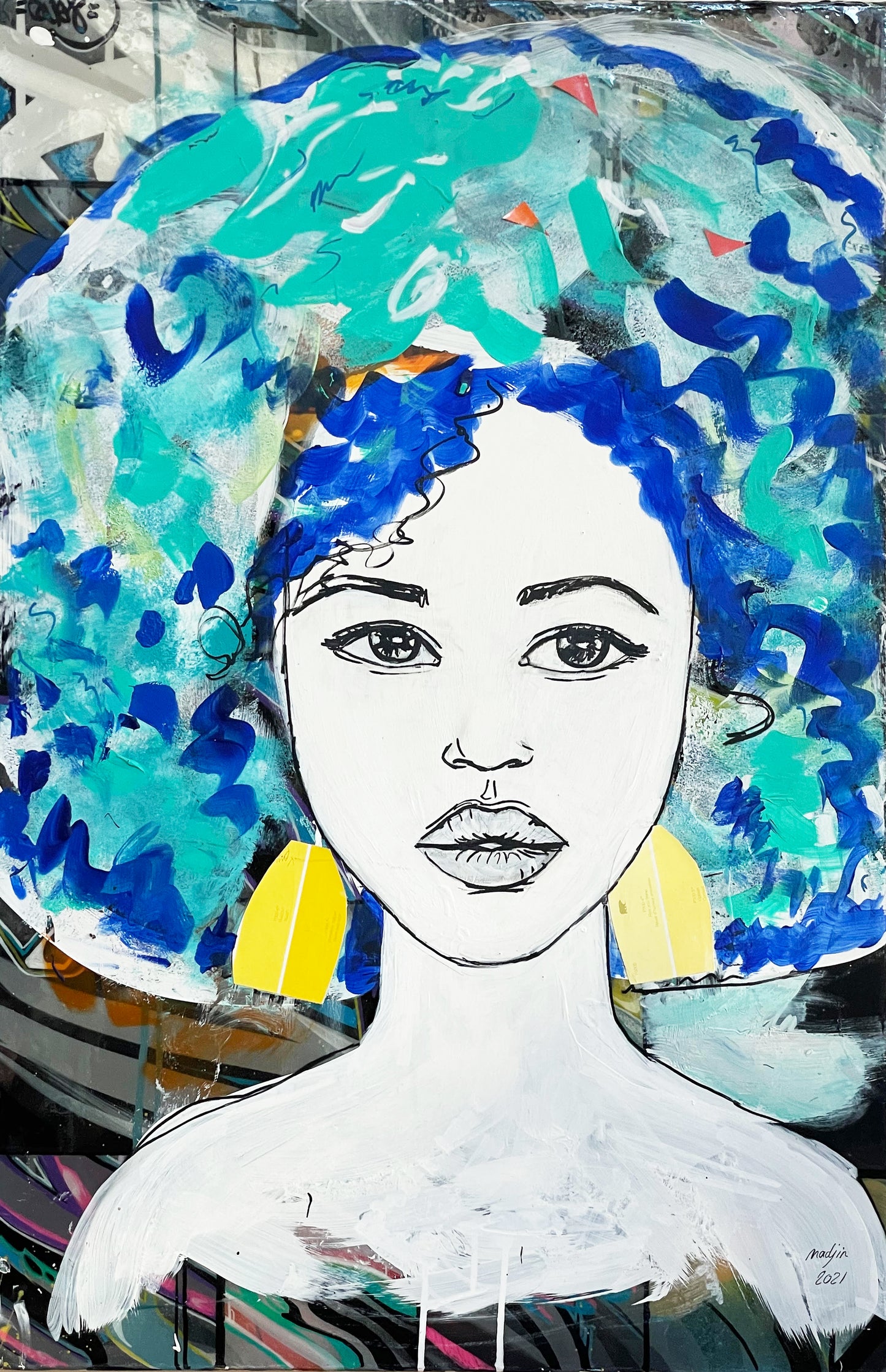 Femme epoxy, Oeuvre originale