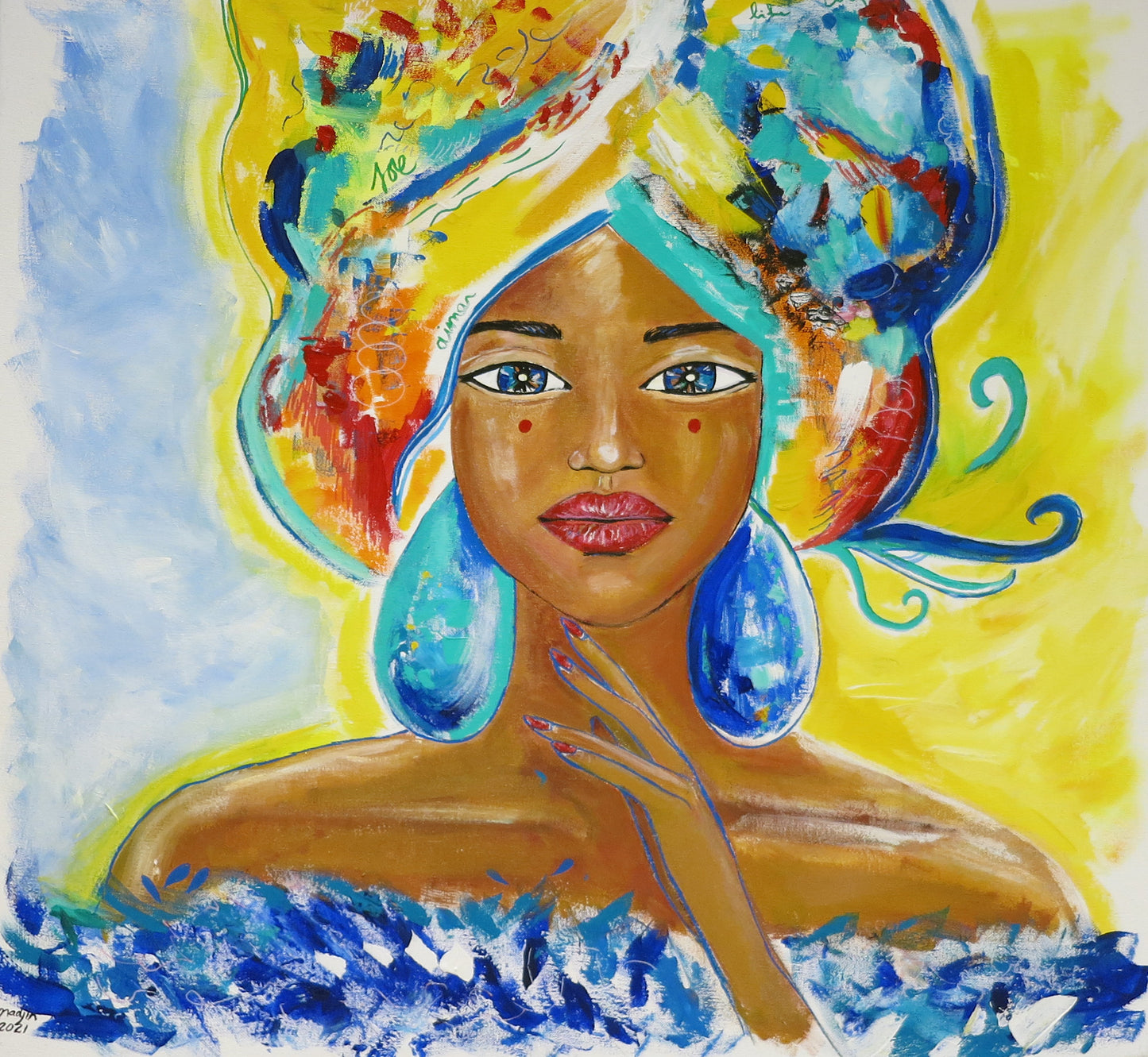 Femme mer, Oeuvre originale