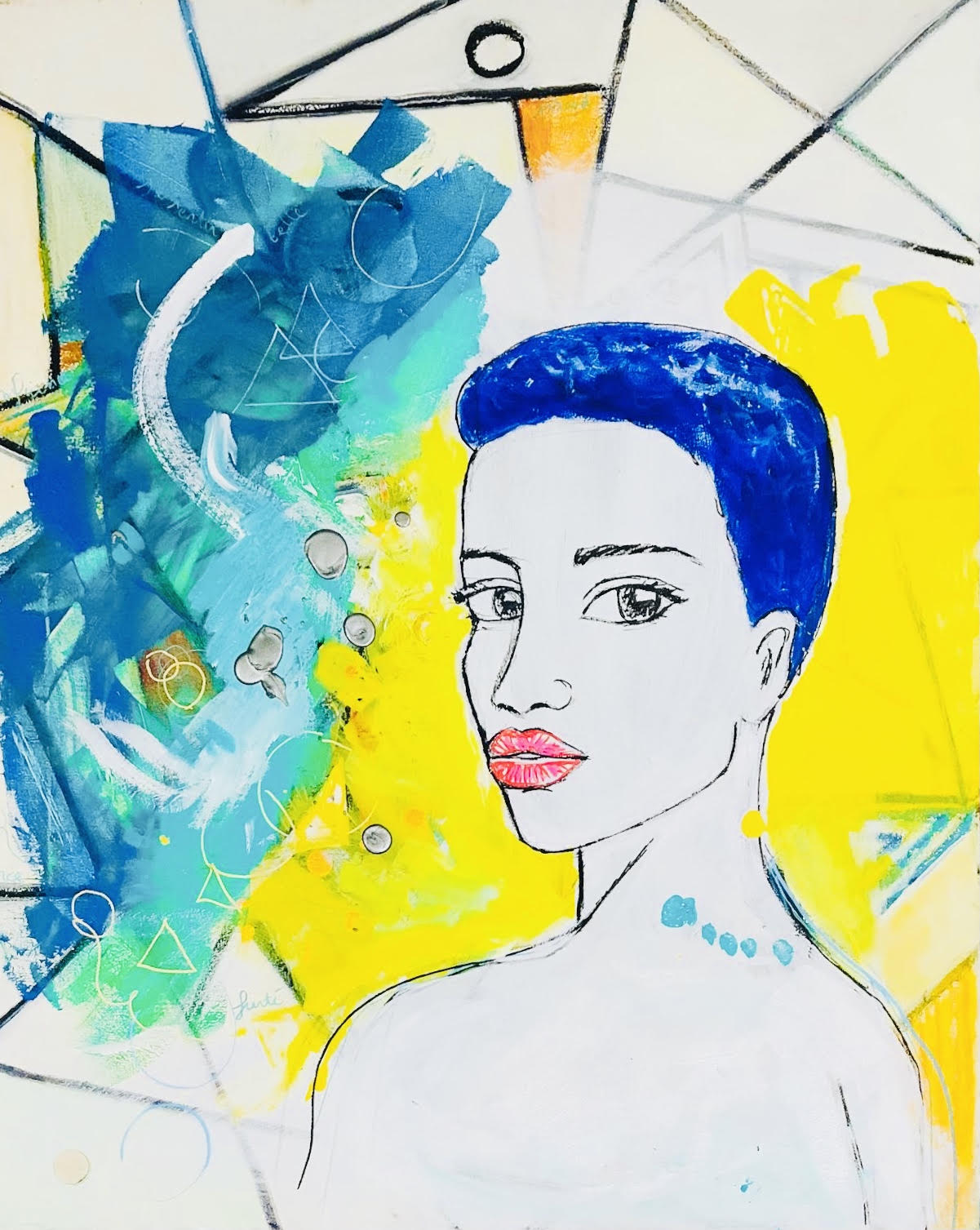 Femme cubiste, Oeuvre originale